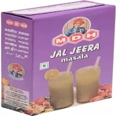 MDH Jal Jeera Masala 100g(Pack of 1) - Makes A Refreshing And Rejuvenating Drink - Served As A Welcome Drink During The Summer Beverage - Spices Mix Masala Recipe