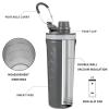 BOTTLE BOTTLE Stainless Steel Protein Shaker Bottle with Handle for Men and Women 770ml(26oz) Insulated Metal Gym Water Bottles for Protein Powder(gray) view 2