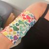 LINED' LACE PICC Line Sleeve Cover for Cancer Chemo, Diabetes Freestyle Libre, Lymes Disease (LINED 7" NAVY) view 3