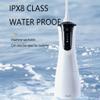 Water Flosser Cordless Teeth Cleaner, Ipx8 Waterproof 360 Swivel Portable Cordless Dental Oral Irrigator 300ml for Deep Cleaning With 4 Modes 4 Nozzles view 3