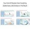 Water Flosser Cordless Teeth Cleaner, Professional Dental Water Oral Irrigator for Braces Bridge, Ipx7 Waterproof and Diy Mode and 5 Nozzles, 300ml Removable Water Tank, Suitable for Family Travel view 3