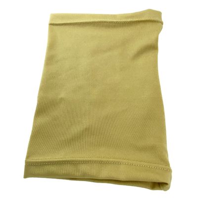 7.5" - 8" Long approx Short Picc Line Arm SLEEVE Cover for Chemo, Diabetes Freestyle Libre, Lymes Disease (SOLID BEIGE)