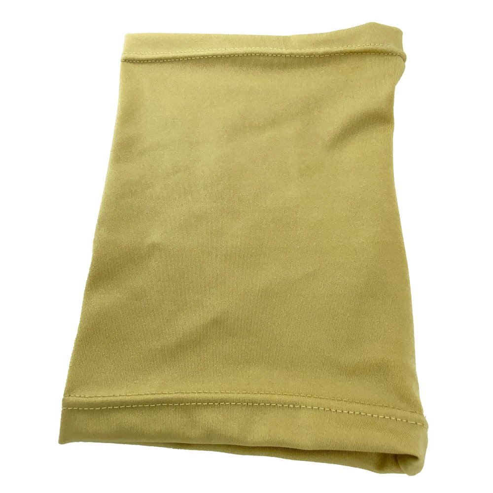 7.5" - 8" Long approx Short Picc Line Arm SLEEVE Cover for Chemo, Diabetes Freestyle Libre, Lymes Disease (SOLID BEIGE)
