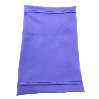 7.5" - 8" Long approx Short Picc Line Arm SLEEVE Cover for Chemo, Diabetes Freestyle Libre, Lymes Disease (SOLID PURPLE)
