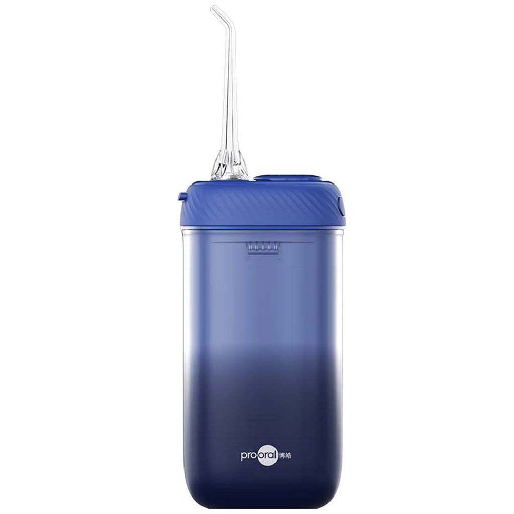 Water Flosser Cordless Teeth Cleaner, Professional Dental Water Oral Irrigator For Braces Bridge, Ipx7 Waterproof and Diy Mode and 4 Nozzles, 180ml Removable Water Tank, Suitable for Family Travel