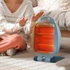 800W Halogen Heater - Instant Heat With Two Settings | Ideal For Winter - Home, Office, Living Room, Caravan, Garages | 2 Bars Quartz - Compact, Silent, Energy Saving, Durable & Long Lasting view 2
