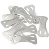 120 PCS Bandage Clips, Elastic Bandage Clips Stretch Metal Clasps for Various Types Bandages, Replaceable Wrap Fastener Clips, Latex-Free (Silver) view 1
