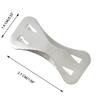 120 PCS Bandage Clips, Elastic Bandage Clips Stretch Metal Clasps for Various Types Bandages, Replaceable Wrap Fastener Clips, Latex-Free (Silver) view 3