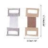 120 PCS Bandage Clips, Elastic Bandage Clips Stretch Metal Clasps for Various Types Bandages, Replaceable Wrap Fastener Clips, Latex-Free (Coffee) view 3
