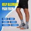 ABIRAM Foot Sleeve (Pair) with Compression Wrap, Ankle Brace For Arch, Ankle Support, Football, Basketball, Volleyball, Running view 2