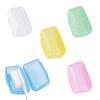 5 Pcs Portable Toothbrush Head Covers, Toothbrush Protective Box, Toothbrush Caps, Toothbrush Protector Box Sutiable for Home Travel Outdoor Camping Hiking Business Trip view 1