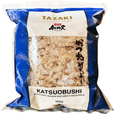 Parkers Katsuobushi Dried Bonito Flakes, 500g, Cream