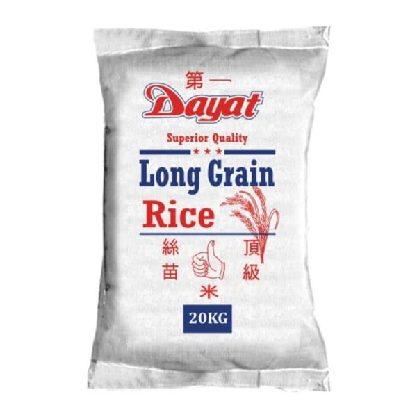 Dayat Long Grain Rice 20KG
