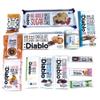1n Diabetic Snack Gift Box Set 1.5KG Sugar Free Hamper Diablo NO Added Sugar Hamper Basket Chocolate Bar Spread Gummy Sweets Cookie Wafer Muesli Bubble Bar All Occasion Present view 4