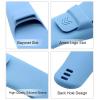IKAAR 2Pcs Razor Case Silicone Razor Travel Case Waterproof Travel Razor Protector Case Portable Soft Shaver Case for Manual Razor view 4