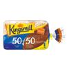 Kingsmill 50/50 Medium Bread 800g x Case of 10 | Half White & Half Wholemeal | Soft Sliced Loaf | Source of Fibre | Suitable for Freezing view 1