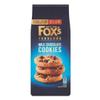 Foxs Fabulous Milk Chocolate Cookies 180g x 8 | Chunky Chocolate Chip Cookies for Sharing & Snacking view 1