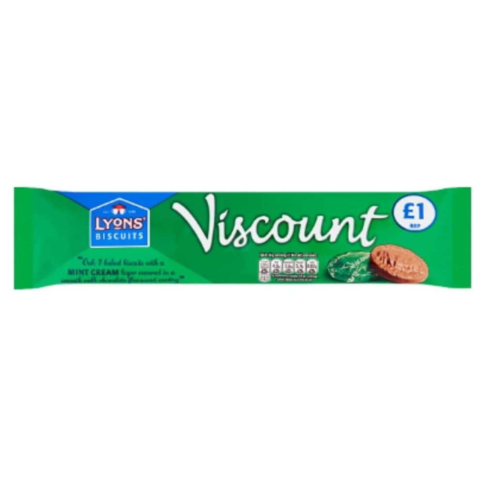 Lyons Mint Viscount 98g x Case of 12
