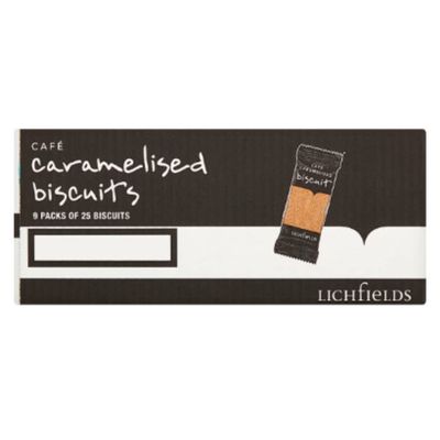 Lichfields 225 Caf Caramelised Biscuits x Case of 1