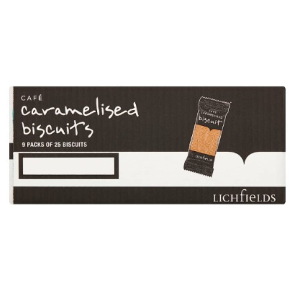 Lichfields 225 Caf Caramelised Biscuits x Case of 1