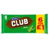 McVitie's Club Mint Bars 6 x 22g (132g) x Case of 12 view 1