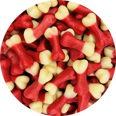 Halloween Sweets by Happy Candy Scary Trick or Treat Sweets (Bloody Bones, 600 Grams)