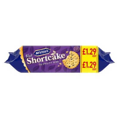McVitie's Fruit Shortcake Biscuits 200g x Case of 12