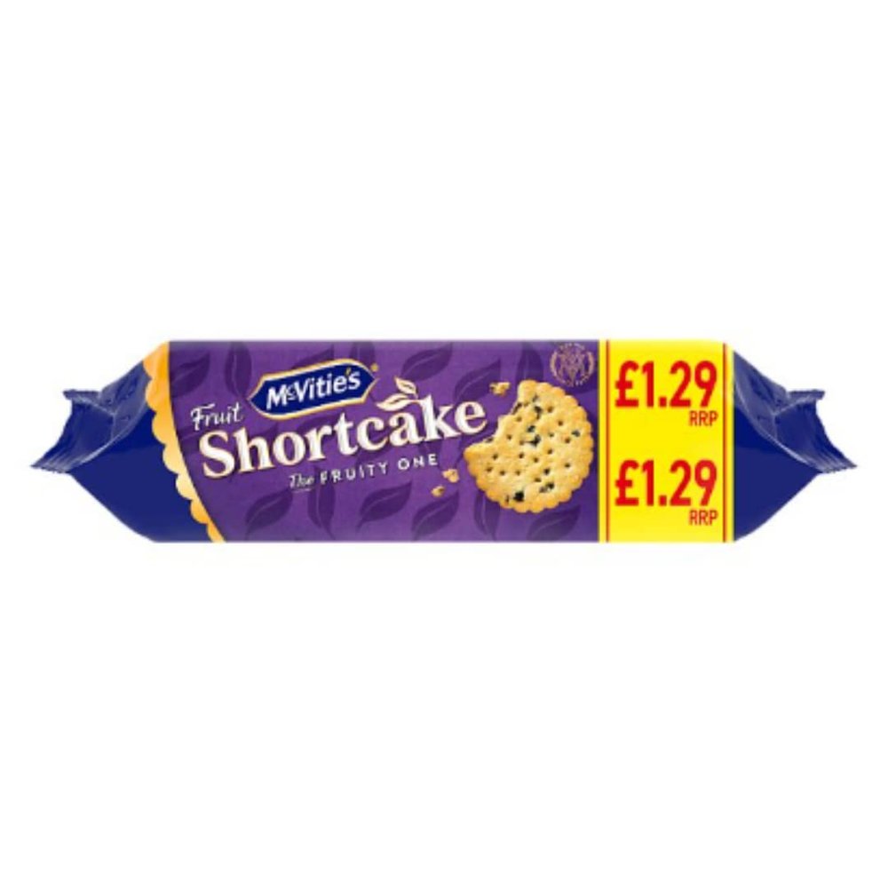 McVitie's Fruit Shortcake Biscuits 200g x Case of 12