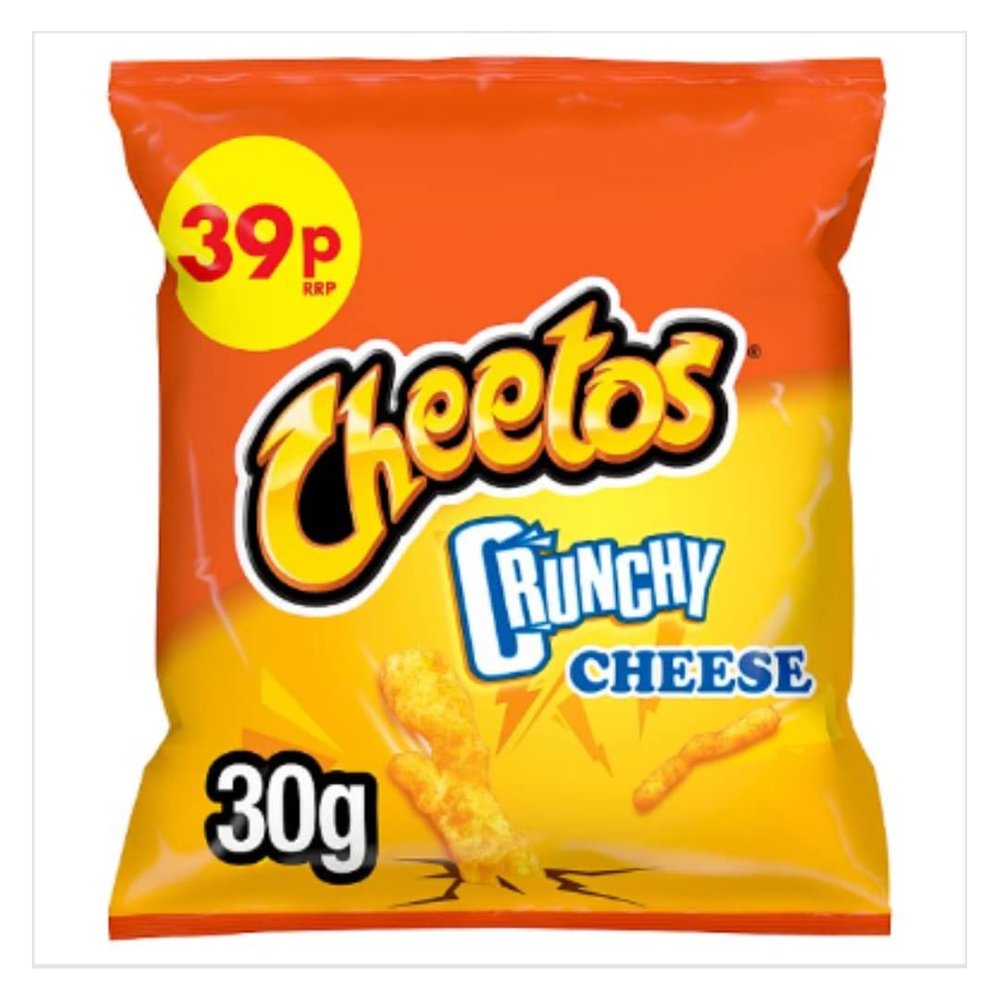 Cheetos Crunchy Cheese Snacks 30g x Case of 30