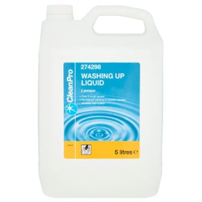 CleanPro Washing Up Liquid Lemon 5 Litres x 3