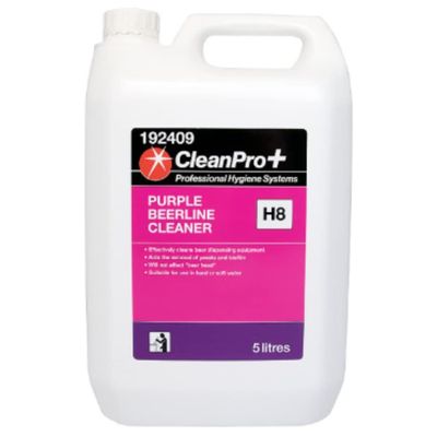 CleanPro+ Purple Beerline Cleaner H8 5 litres x 2