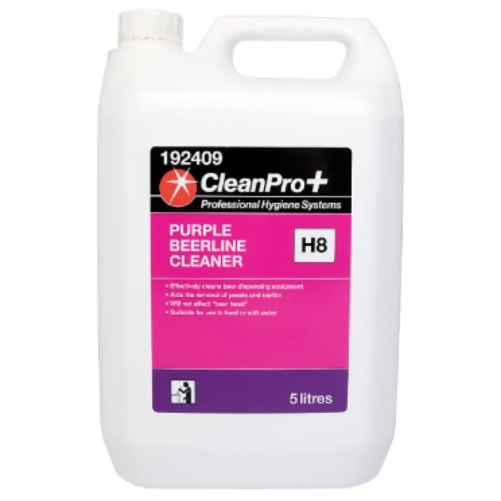 CleanPro+ Purple Beerline Cleaner H8 5 litres x 1