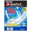 CleanPro+ All in One Dishwasher Tablets Lemon H33 100 Tablets 1.8kg x 1 view 1