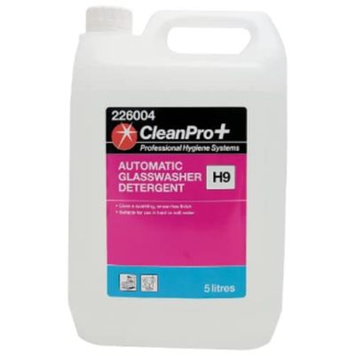 CleanPro+ Automatic Glasswasher Detergent H9 5 Litres x 1