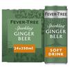 Fever-Tree Sparkling Ginger Beer Soft Drink 24x250ml view 1