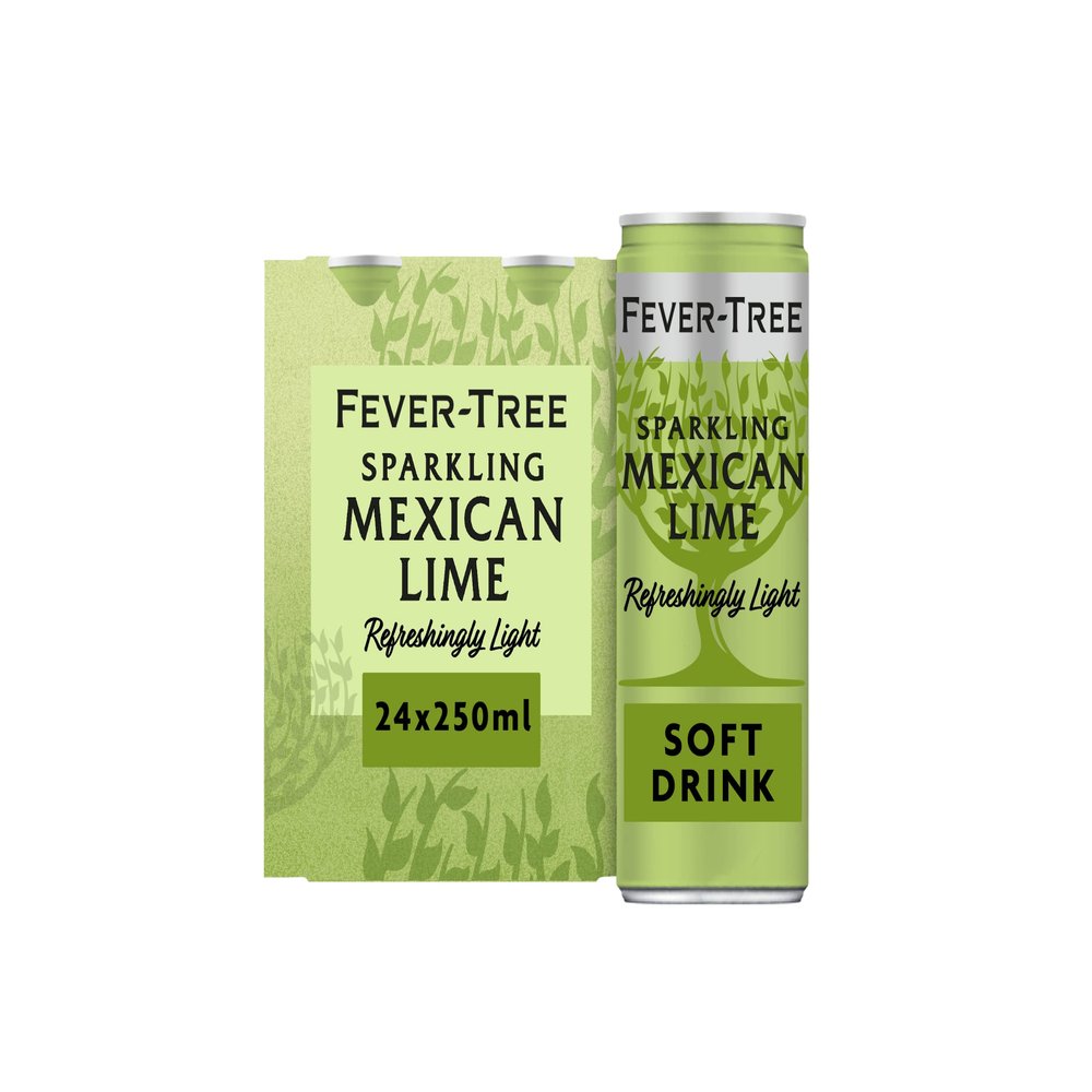 Fever-Tree Sparkling Mexican Lime Soft Drink 24x250ml