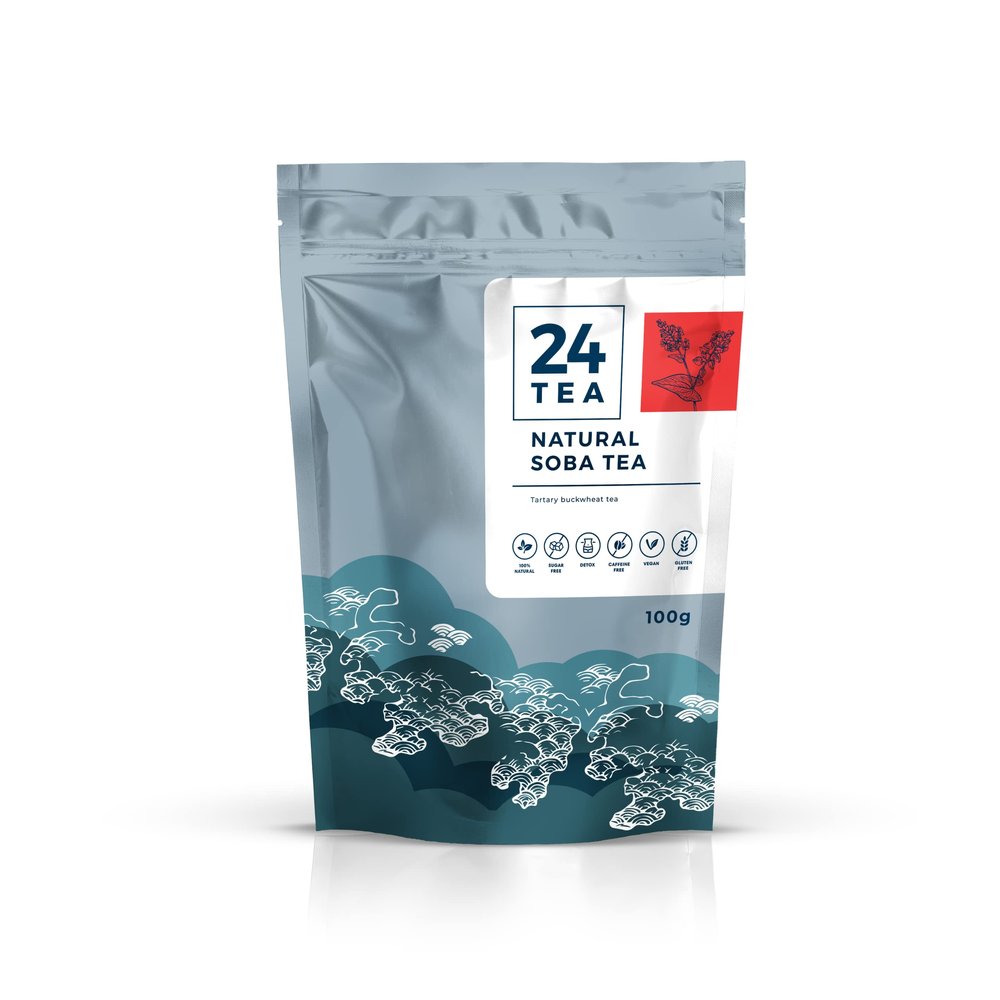 24Tea Soba Buckwheat Tea (Natural Soba Tea)