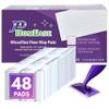 JD HOMEASE 48 Pack Premium Microfiber Replacement Pads for Swiffer WetJet - Super Absorbent, Lint-Free, Durable-11"x5.5", Perfect Fit Swiffer WetJet Mop - Safe on Hardwood, Tile, Vinyl view 1