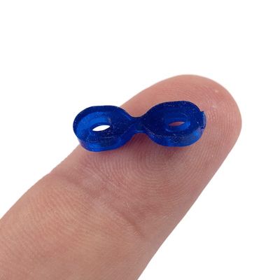 60Pcs/Box Dental Interdental Wedge Dental Tooth Seperator Elastic Rubber Fixing Wedges Matrix Sectional Contoured Matrices Dentistry Accessories (ZMZBI186)