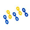 60Pcs/Box Dental Interdental Wedge Dental Tooth Seperator Elastic Rubber Fixing Wedges Matrix Sectional Contoured Matrices Dentistry Accessories (ZMZBI186) view 2