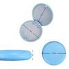 Aligner and Retainer Case, YOUYA DENTAL 2PCS Solid Orthodontic Aligner Retainer Case Denture False Box, Mouthguard Case Holder Protective Case without Mirror for Oral Care Dentisty-White view 4