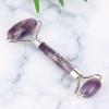 Amethyst Jade Face Massage Roller Gouache Guasha Massage Tool Set Natural Gouache Jade Facial Body Roller Massager Gift,Type 8 Arc view 1