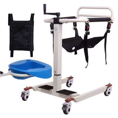 BiiKoon Patient Lift Wheelchair for Home Liberty Lift for Elderly Portable Transport Wheel-chair Handicap Car Assist Multifunctional Disabled Chair, 330Lb Weight Capacity (Color : 3 PCS)
