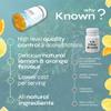 Known Essential Omega 3 Gummies  Lemon & Orange Flavour  Tasty Gummy Alternative to Soft-Gels  120mg Omega 3 with DHA & EPA  Supports Heart Health & Wellbeing  1 Month Supply  for Men & Women view 2