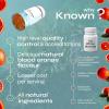 Known Daily Multivitamin Gummies  Blood Orange Flavour  Vegan Gummy Supplement  Vitamin A, C, D, E, B6, Biotin, Zinc, Iodine  Immune Health, Energy, Wellbeing  1 Month Supply  for Men & Women view 4