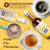 Skinny Food Co Salted Caramel Syrup Zero Calorie 1L - Sugar Free Coffee Syrups For Tea, Hot Chocolate, Fruit, Baking, Protein Drinks - Vegan-Friendly, Gluten-Free & Fat-Free - Syrups For Coffee Drinks view 3