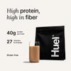 Huel Black Edition - Nutritionally Complete 100% Vegan Gluten-Free - Less Carbs More Protein - Powdered Meal (Chocolate, 1 Bag) view 4