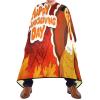 Happy Thanksgiving Day Funny Turkey Waterproof Hair Cutting Cape for Men Women Hairdressing Salon Cape Beard Shaving Bib Apron Professional Haircut Tools, 65 x 55 inch view 2