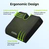 AUVON Wheelchair Seat Cushions for Sciatica, Back, Coccyx, Pressure Sore and Ulcer Pain Relief, Memory Foam Pressure Relief Cushion with Detachable Safety Strap, Breathable & Waterproof Fabric view 3
