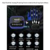 TOOJUN Self-Training Rehabilitation Robot Gloves, Hemiplegia Finger Glove Rehabilitation Trainer Stroke Recovery Equipment with 3 Workout Modes for Hand,RightHand-L view 2